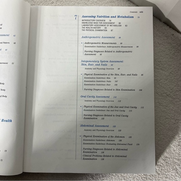 Vintage Health Assessment: A Nursing Approach Text Book - Picture 15 of 16